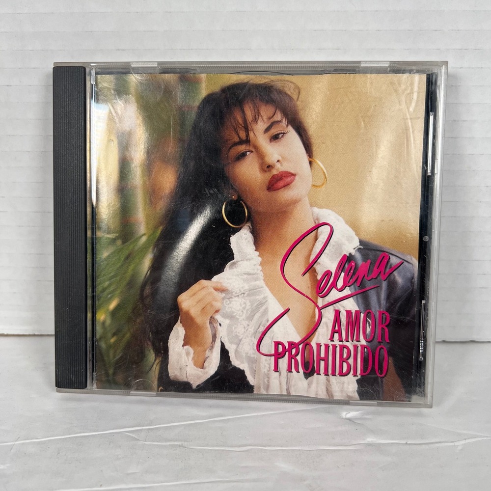 Selena Amor Prohibido CD 1994 EMI Latin Tejano Music Bidi Bidi Bom Bom H2 528803